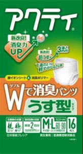 Wで消臭パンツうす型タイプML
