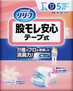 リリーフ 股モレ安心テープ式 Lサイズ
