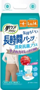 肌ケア アクティ 長時間パンツ 消臭抗菌プラスLL