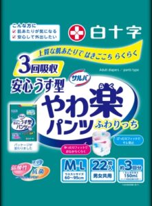 サルバ やわ楽パンツ安心うす型 ML