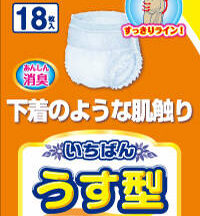 エルモアいちばんうす型パンツ Ｓ