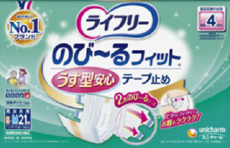 ライフリー のび～るフィット®うす型安心テープ止めS－M
