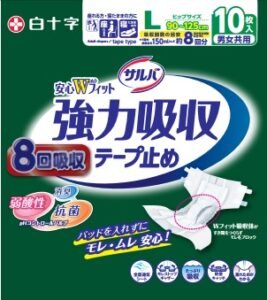 サルバ 安心Wフィット 強力吸収テープ止めL