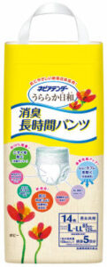 ネピアテンダーうららか日和 消臭長時間パンツL-LL