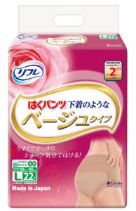 はくパンツ 下着のようなベージュタイプ L