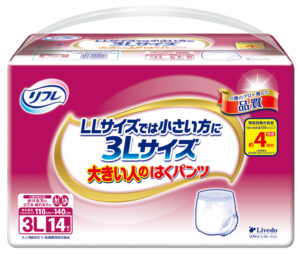大きい人のはくパンツ ３Ｌサイズ