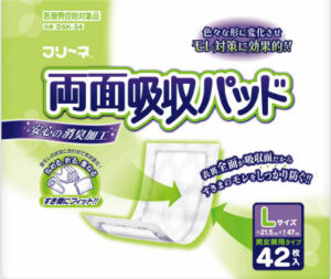 フリーネ　両面吸収パッド L