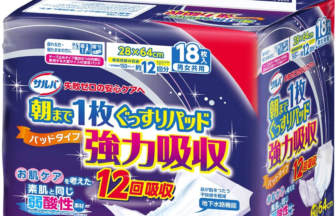 サルバ 朝まで1枚ぐっすりパッド 強力吸収